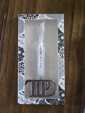 Taylor Swift TTPD Logo Holiday Ornament  NIB
